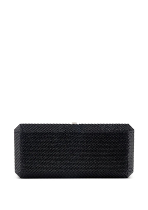 Judith Leiber crystal-embellished clutch bag - Black