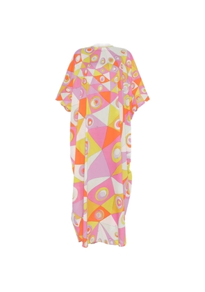 PUCCI Iride-print maxi dress - Pink