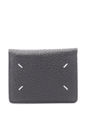 Maison Martin Margiela Pre-Owned four-stitches key ring card case - Black