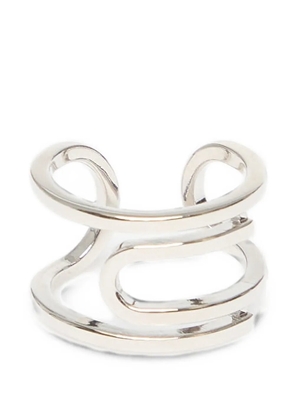 Off-White Paperclip cut-out ring - Silver