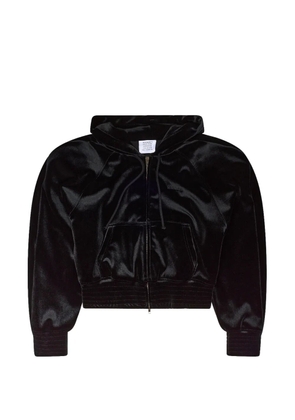 VETEMENTS zip-up hoodie - Black