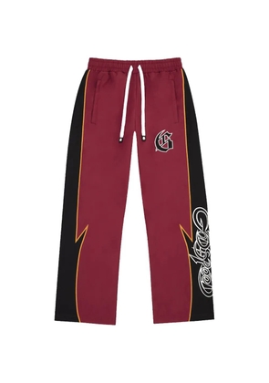 GODSPEED panelled-design track pants - Red