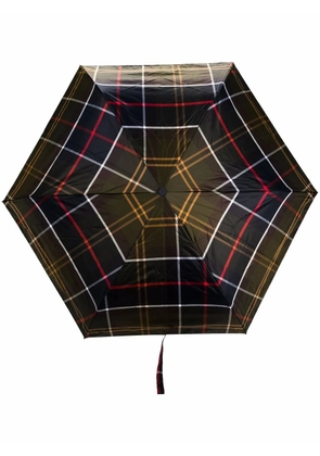 Barbour Portree plaid umbrella - Green