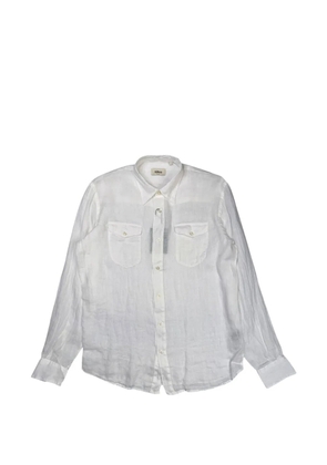 Altea button-up chest-pocket shirt - White