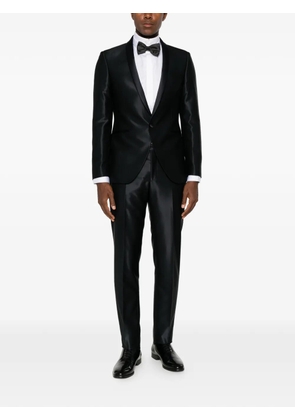 Carlo Pignatelli satin-finish s suit - Blue