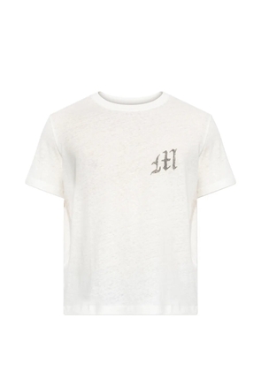 MISBHV logo-print T-shirt - Neutrals