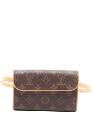 Louis Vuitton Pre-Owned 2002 Pochette Florentine Monogram belt bag - Brown