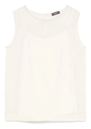 Peserico crew-neck blouse - Neutrals