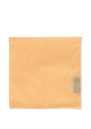 TOM FORD piped-edge pocket square - Yellow