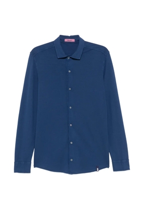 Drumohr long-sleeve button-up shirt - Blue