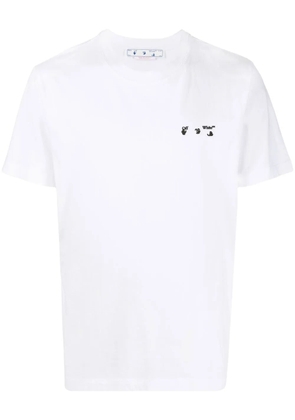 Off-White Ow logo-print slim-cut T-shirt