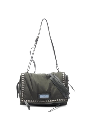 Prada Pre-Owned 2010s Tessuto Etiquette shoulder bag - Green