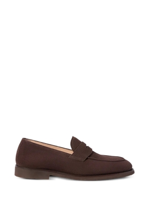Brunello Cucinelli penny-slot loafers - Brown