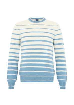 Fedeli striped cashmere sweater - Blue
