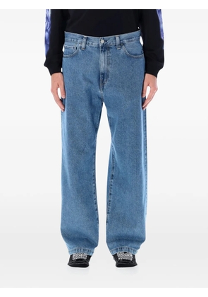 Carhartt WIP Landon logo-patch jeans - Blue
