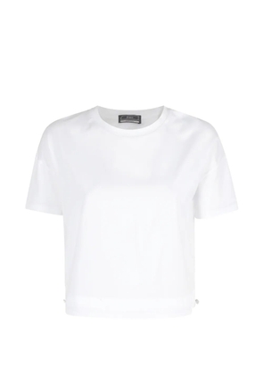 Herno drawstring-hem T-shirt - White