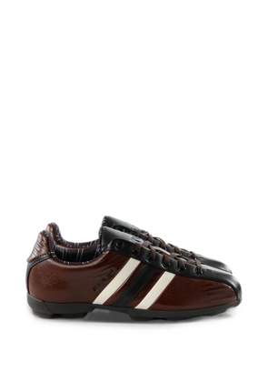 Wales Bonner The Field Lizzard side-stripe sneakers - Brown