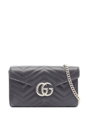 Gucci Pre-Owned GG Marmont chain wallet - Black