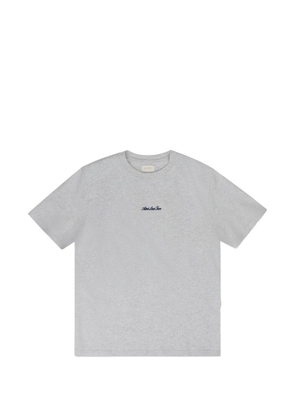 Aimé Leon Dore Script logo-embroidered T-shirt - Grey