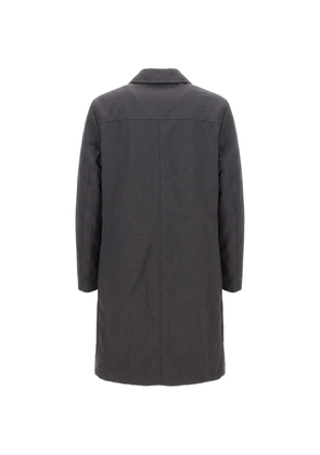Jil Sander single-breasted button-fastening coat - Black
