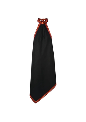 PUCCI halterneck cotton dress - Black