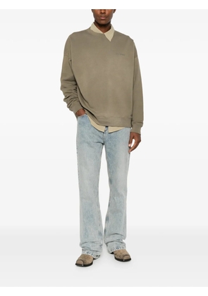 Golden Goose Martin Over crew-neck sweatshirt - Green