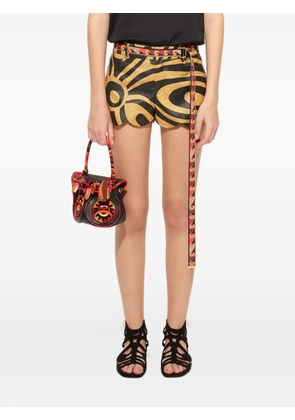 PUCCI scallop-trim shorts - Neutrals