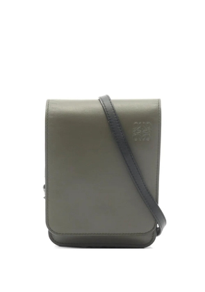 Loewe Pre-Owned Gusset Flat crossbody bag - Green