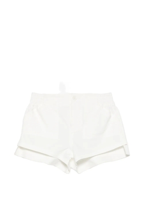 Coperni button tailored shorts - White