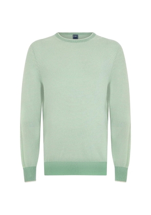Fedeli striped cashmere sweater - Green