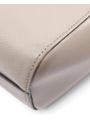 Prada Pre-Owned 2000s Saffiano leather 2Way tote bag - Neutrals