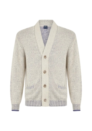 Fedeli V-neck cardigan - Neutrals