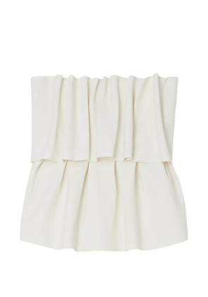 House Of Dagmar sculpted tiered top - Neutrals