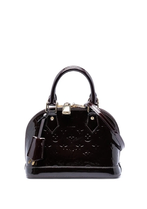 Louis Vuitton Pre-Owned 2015 Monogram Vernis Alma BB satchel - Purple