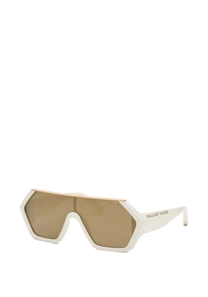 Philipp Plein geometric-frame sunglasses - White
