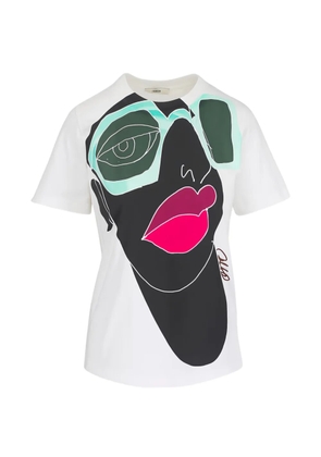 Odeeh graphic-print T-shirt - White