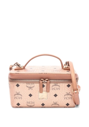 MCM Pre-Owned 2000s Visetos Rockstar leather vanity bag - Pink