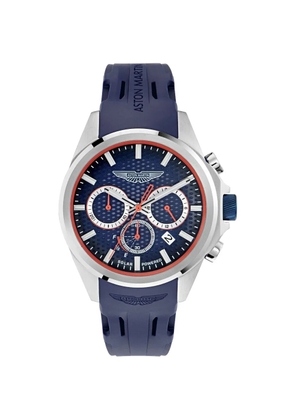 Aston Martin Watches solar-powered chronograph 44mm watch - Blue