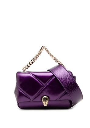 Bvlgari Pre-Owned 2010-2026 Mini Metallic Leather Maxi Serpenti Cabochon satchel - Purple