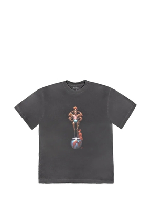 Travis Scott Circus Maximus graphic-print T-shirt - Grey
