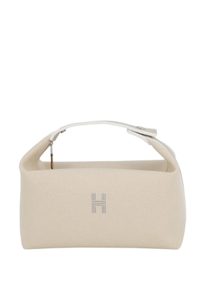 Hermès Pre-Owned 2010-2026 Large Toile Bride A Brac Case vanity bag - Brown