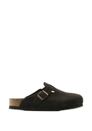 Birkenstock Boston suede mules - Brown