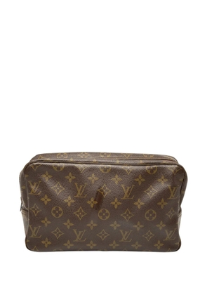 Louis Vuitton Pre-Owned 1982 Monogram Trousse Toilette 28 clutch bag - Brown