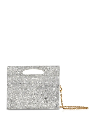 Tyler Ellis mini Stella crystal-embellished tote bag - Silver