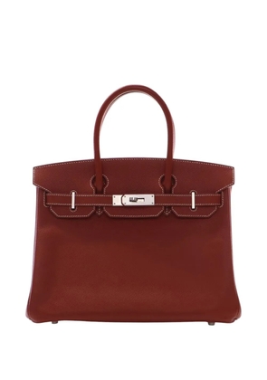 Hermès Pre-Owned 2010 Epsom Birkin Retourne 30 handbag - Red