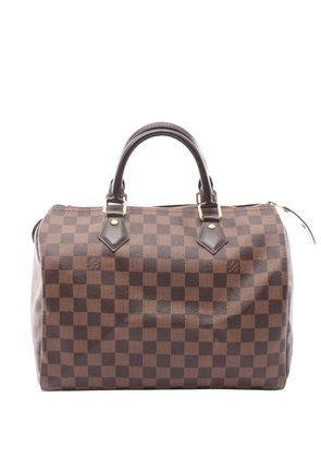 Louis Vuitton Pre-Owned 1990-2020 Damier Ebene Speedy 30 boston bag - Brown