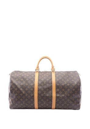 Louis Vuitton Pre-Owned 1996 Monogram Keepall 55 travel bag - Brown