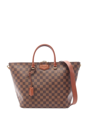 Louis Vuitton Pre-Owned 2013 Damier Ebene Belmont MM satchel - Brown