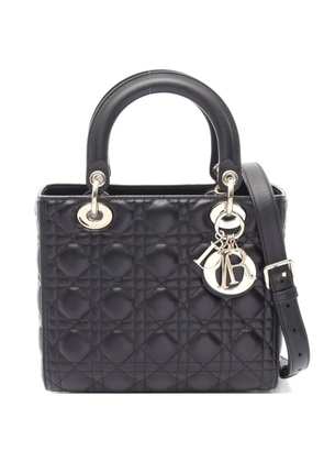 Christian Dior Pre-Owned 2010s medium Lady Dior two-way handbag - Black