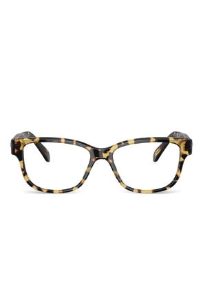 Swarovski Eyewear crystal-embellished square glasses - Brown